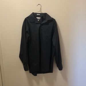 Dark grey dress shirt